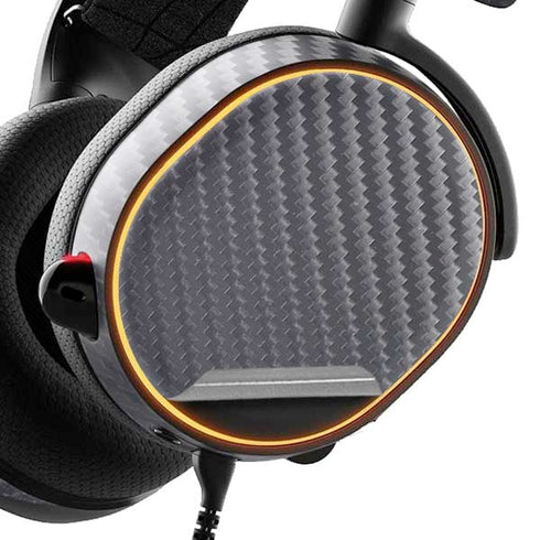 Silver Carbon Fiber Specialty Texture Material SteelSeries Arctis 3 Skin